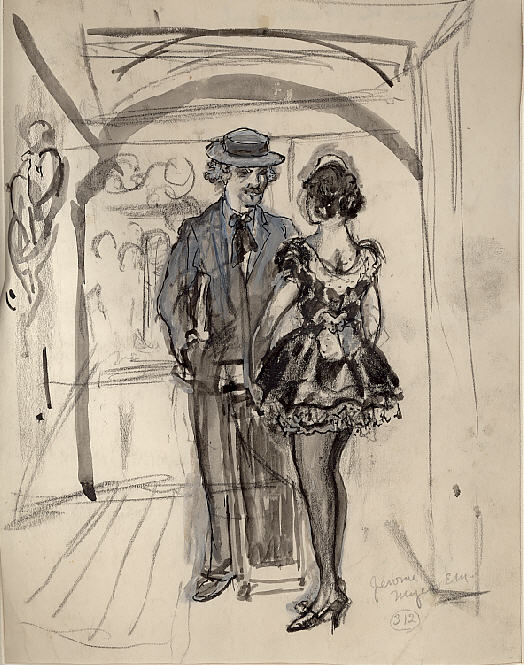 312 Jerome and the Dancer (Mat)