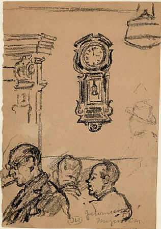 361 Night Court Clock