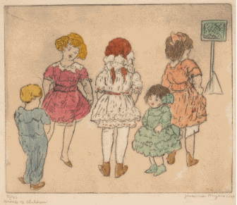 A Group of Children 22-750202