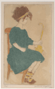 Child With Parasol 12-5002