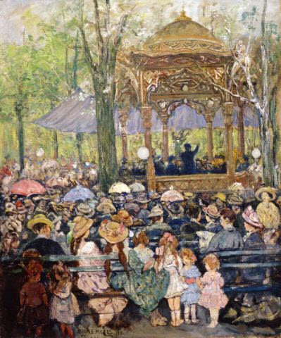 Concert in Central Park - Jerome Myers