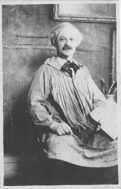 Jerome in Smock Sitting