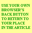 USE BACK BUTTON TO RETURN TO ARTICLE